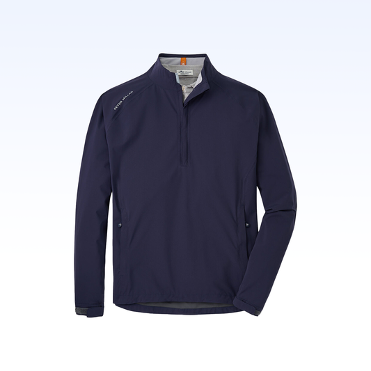 PETER MILLAR SHIELD HALF-ZIP RAIN SHELL