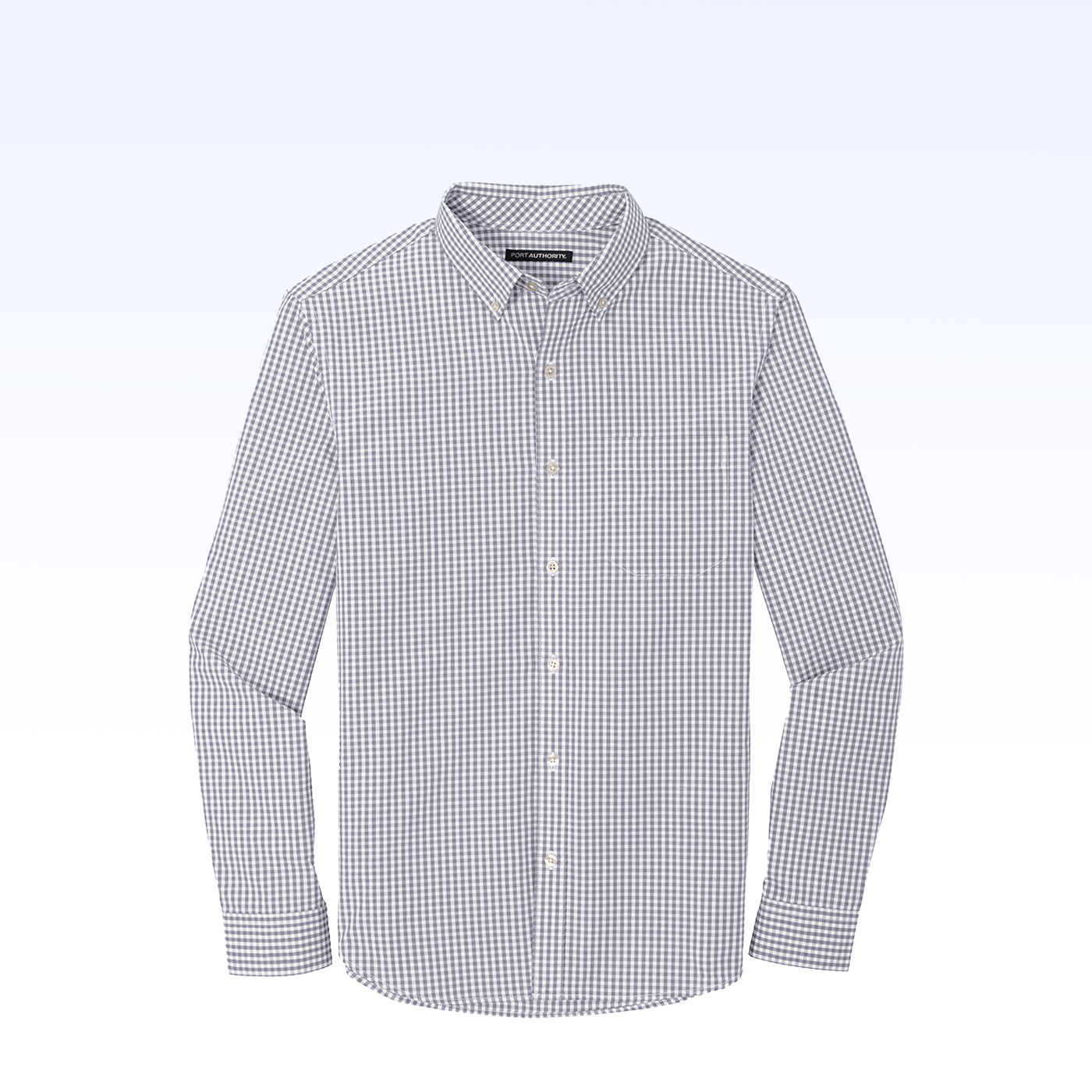 BROADCLOTH GINGHAM LONG SLEEVE