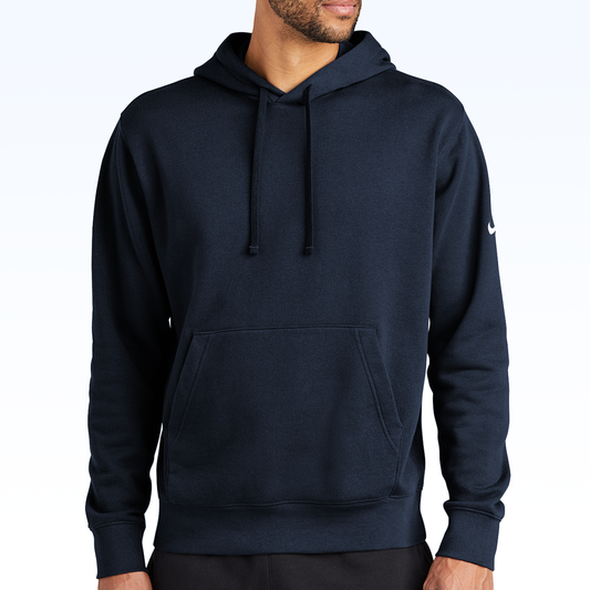 NIKE CLUB FLEECE SLEEVE SWOOSH PULLOVER HOODIE - UNISEX