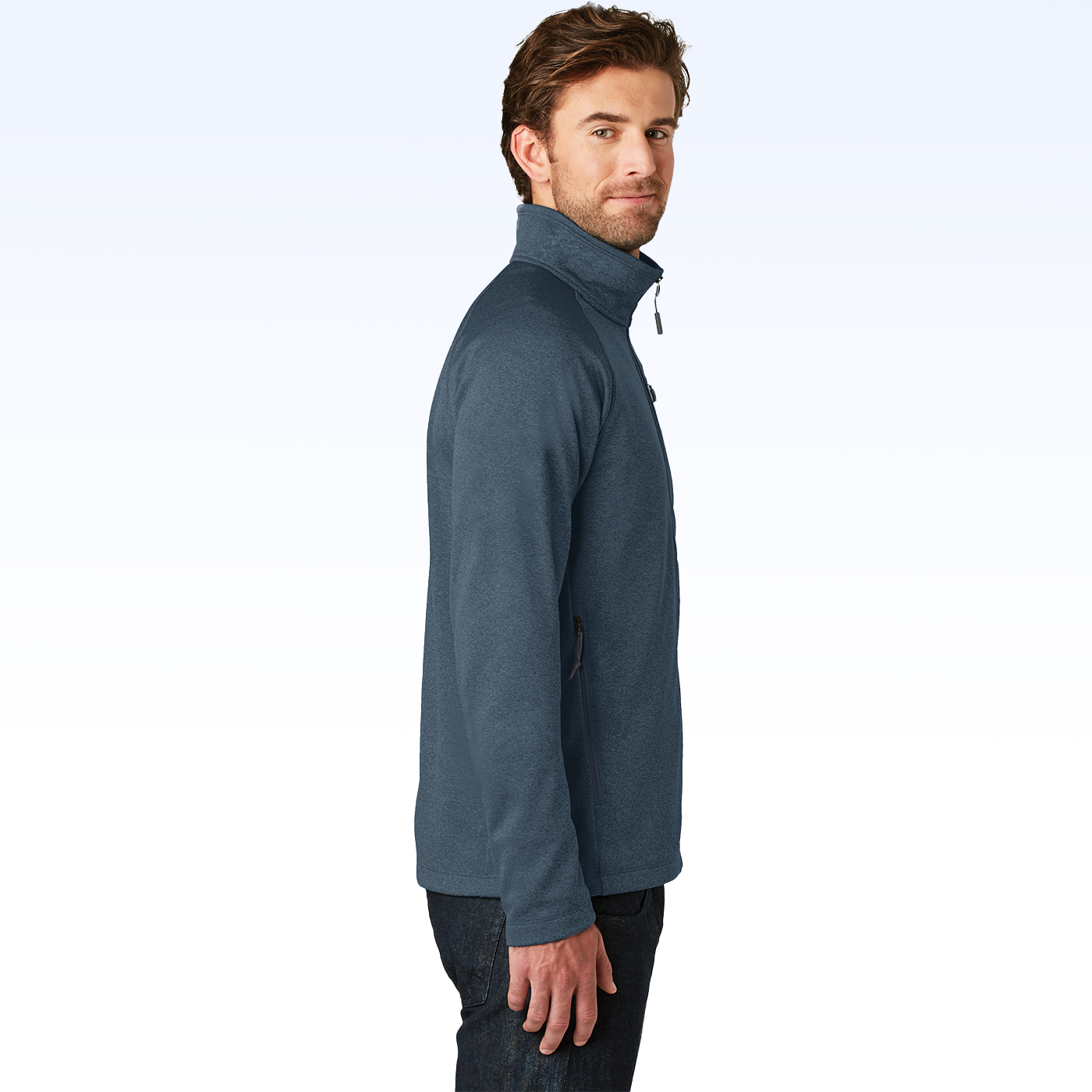 THE NORTH FACE FULL ZIP FLEECE JACKET