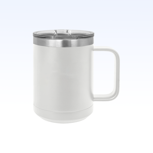 INSULATED CAMPFIRE MUG WITH LID - 15oz